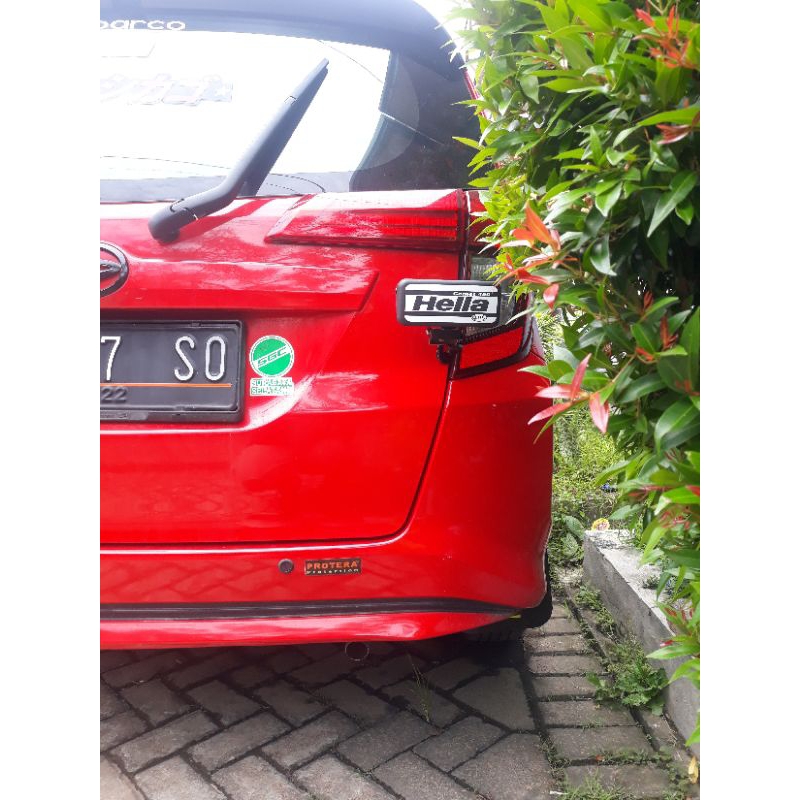 Rear Lamp (Mundur)  Universal ala Rally Look (+Bracket)