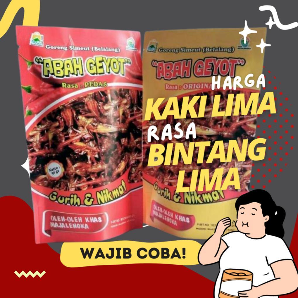 

Cemilan Belalang/simeut Goreng Abah Geyot majalengka RENYAH