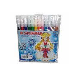 

SNOWMAN 12 COLORING MARKER