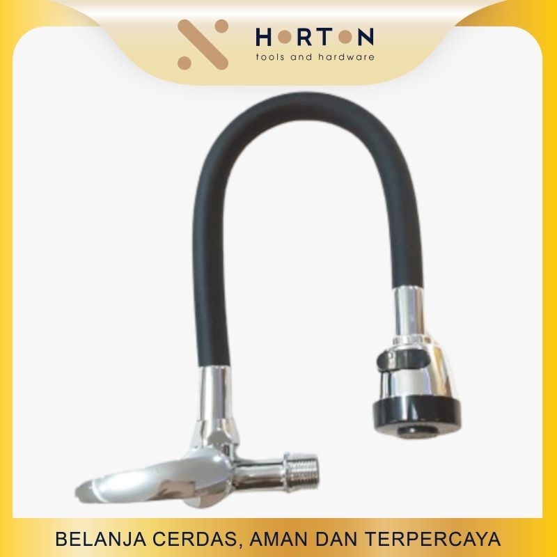 Kran Angsa Cuci Piring / Kran Angsa Fleksibel kepala Besar