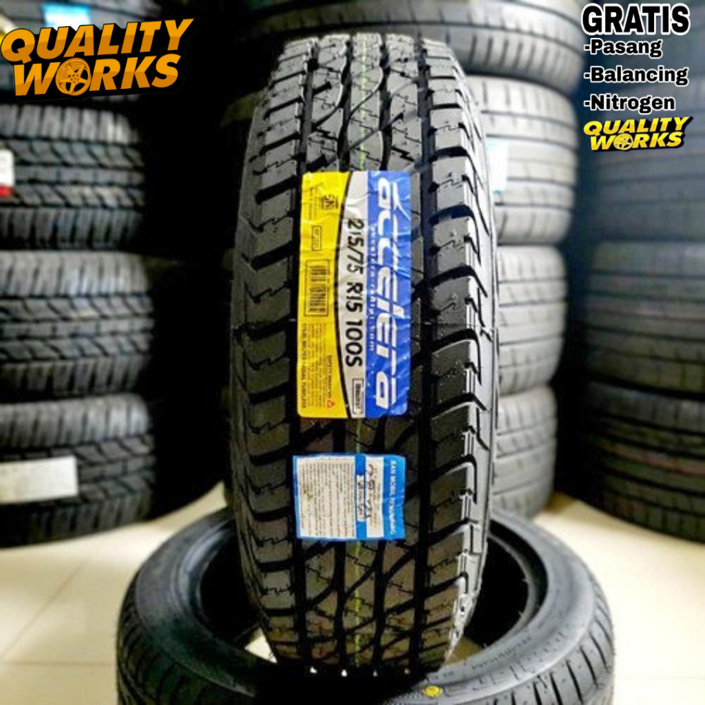 ban mobil Raize ring 15 ukuran 215/75 R15 - 215 75 R15 type A/T Accelera omikron AT