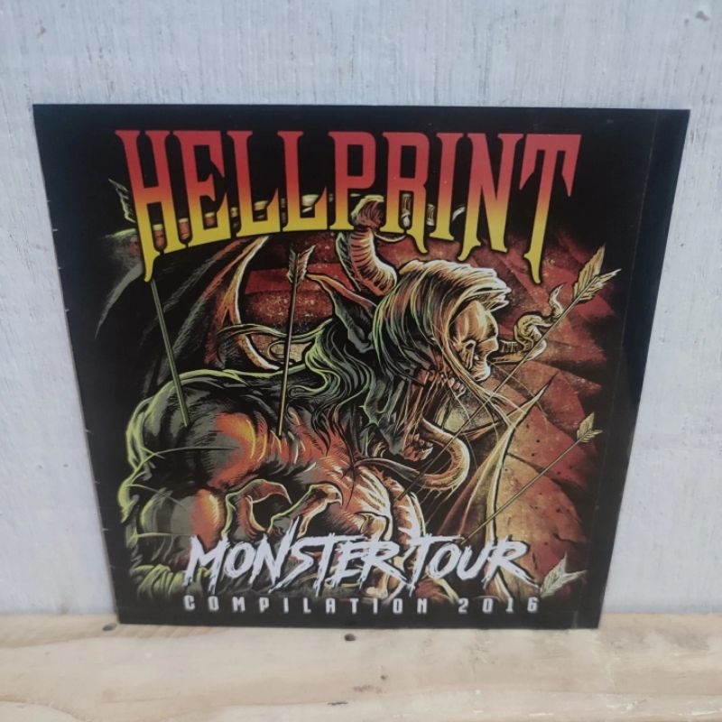 CD HELLPRINT - Monster Tour Compilation 2016