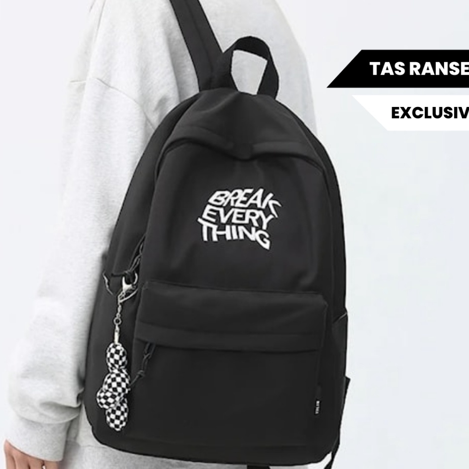 Diskon sekarang Tas Punggung Pria Backpack Tas Ransel Sekolah Tas Gendong Pria Tas Gendong Cowok Dew