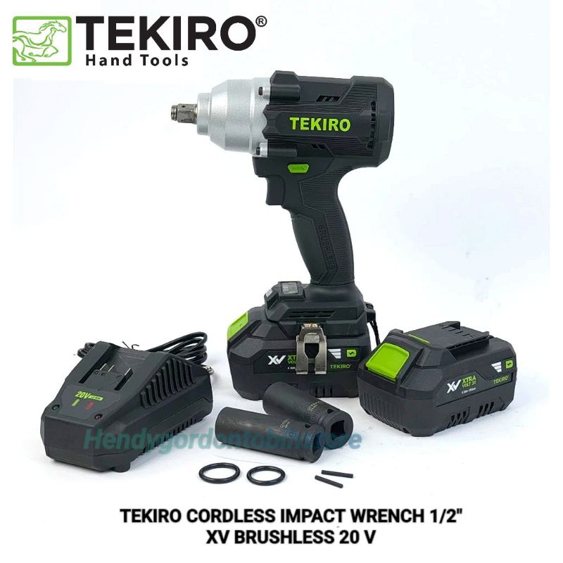 TEKIRO Cordless Impact wrench  1/2" XV Brushless 20 V Original Impact Tekiro