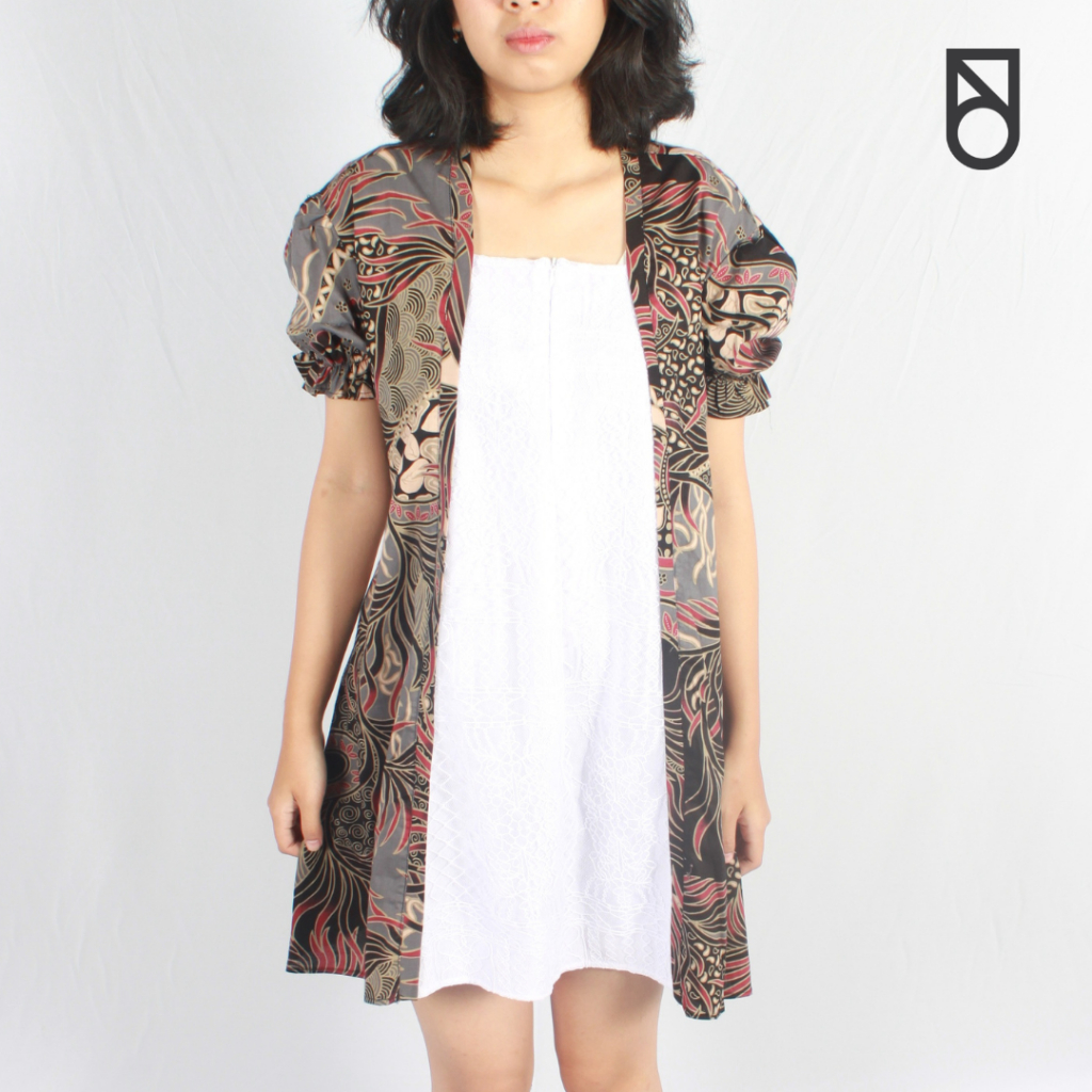 Vallove Wu | HASMITHA | Dress Batik | Dress Kekinian