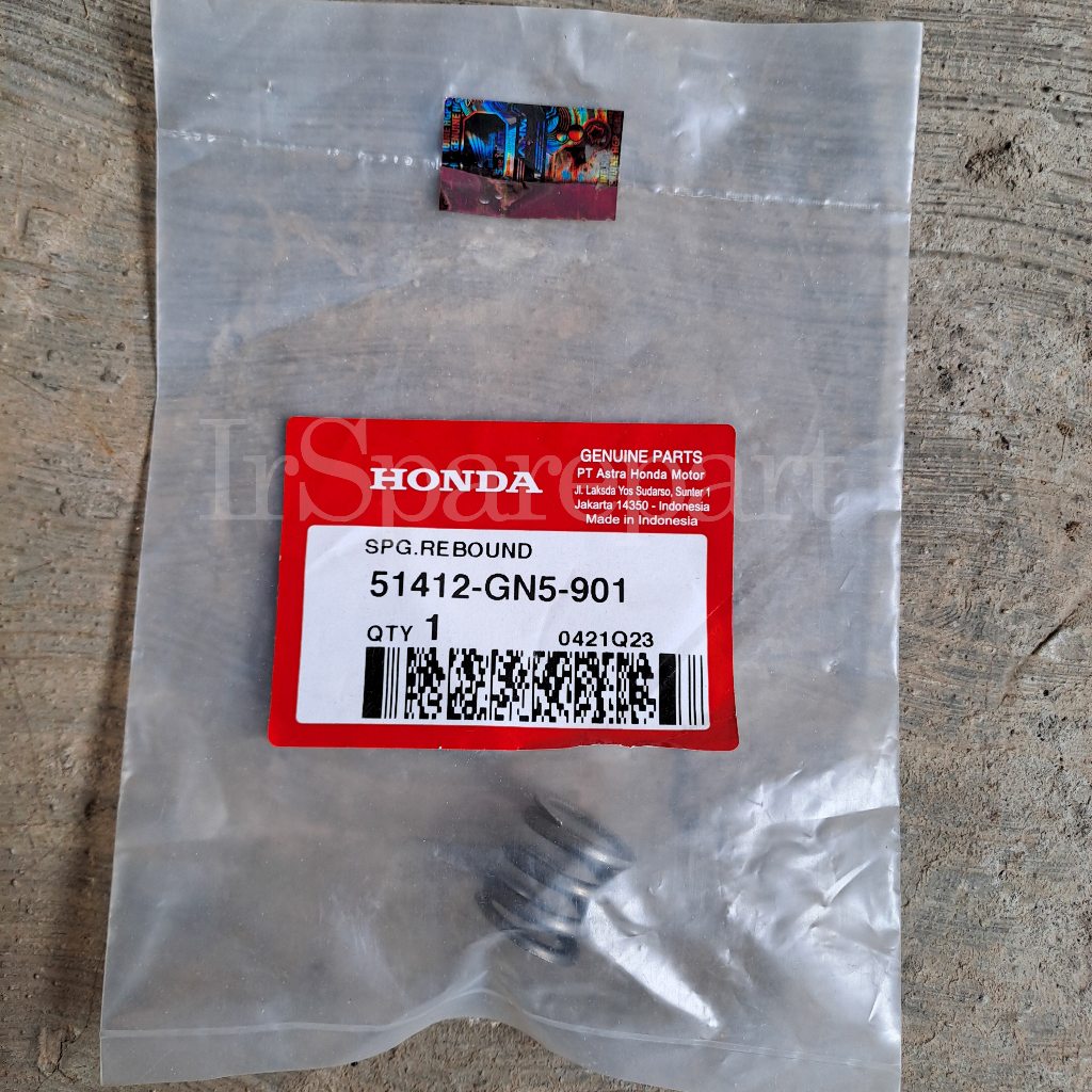 Per Shock Depan Kecil Spring Rebound - Supra X Grand Legenda Karisma Beat Scoopy Spacy Vario 110 125