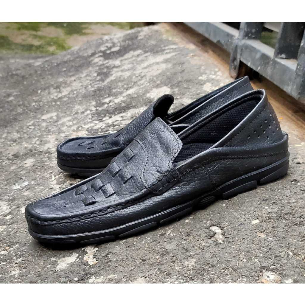 SEPATU PANSUS KULIT KEREN KERJA KANTOR LAKI PRIA COWOK DINAS RESMI FORMAL PESTA KICKERS KANCING