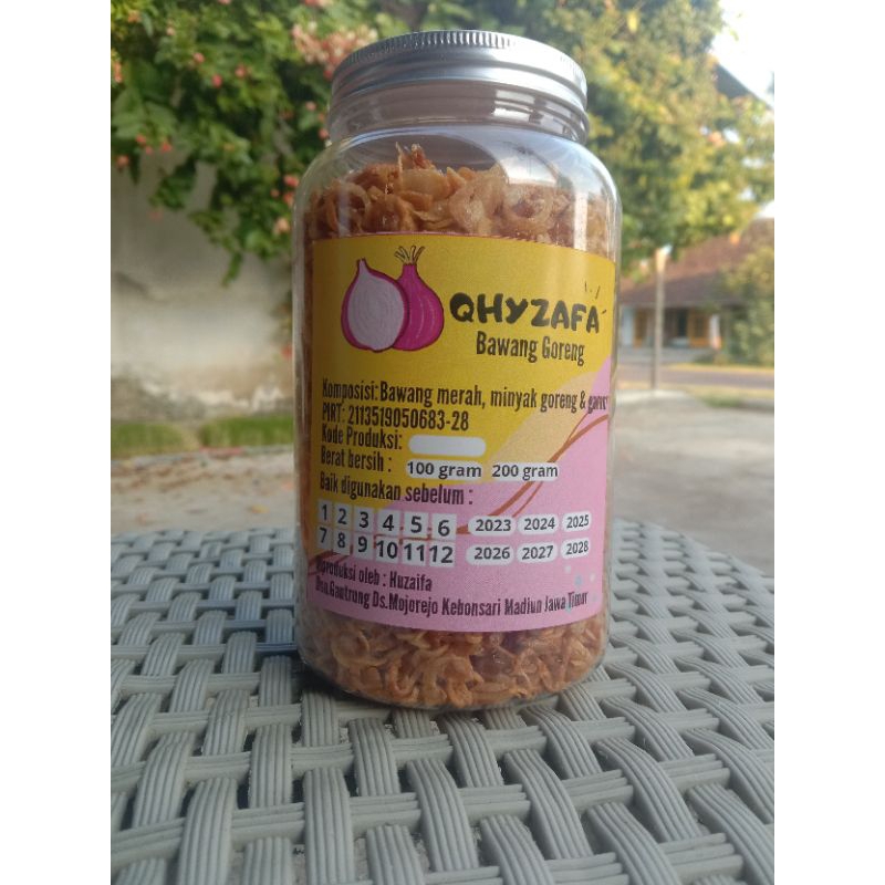 

Bawang goreng kemasan 200 gram