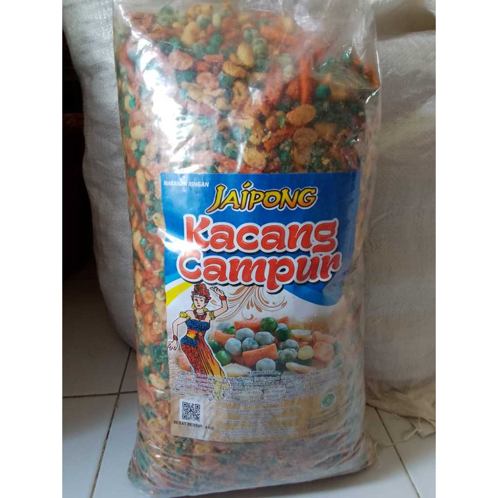 

kacang koro mix koro campur 1kg gurih enak