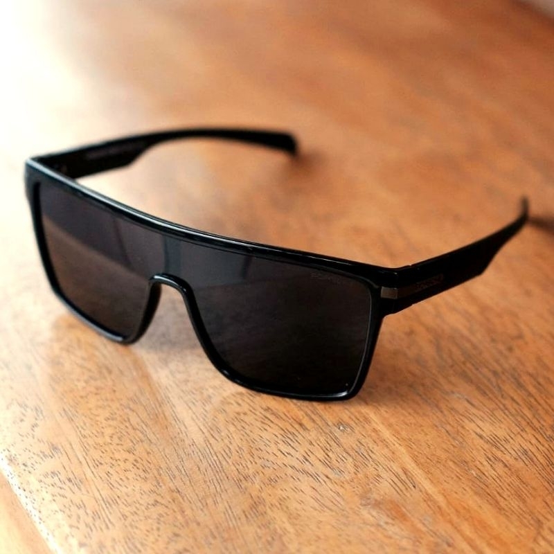 Kacamata Hitam Polarized Pria Oversized Cocok Untuk Olahraga Outdoor Dan Bersepeda NP.STORES