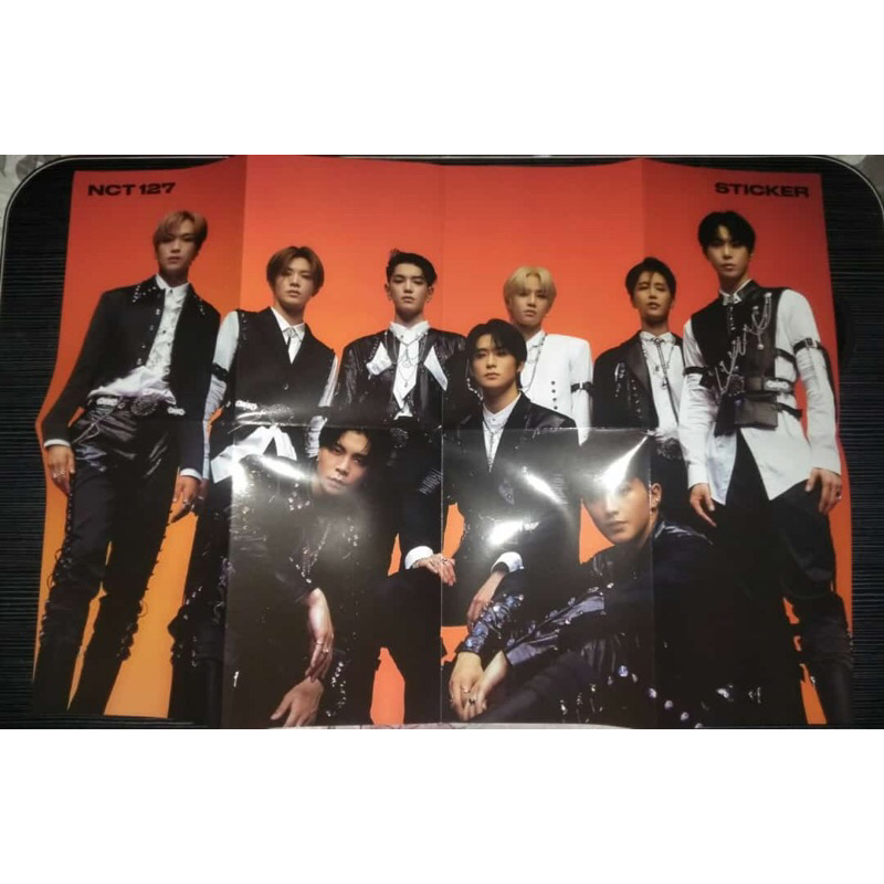 [WTS] Official Folded Poster NCT 127 Neozone Sticker 2Baddies