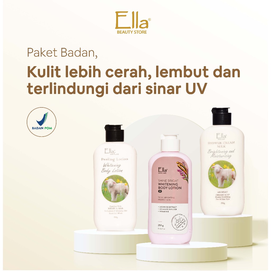 Ella Skincare Paket Body Whitening