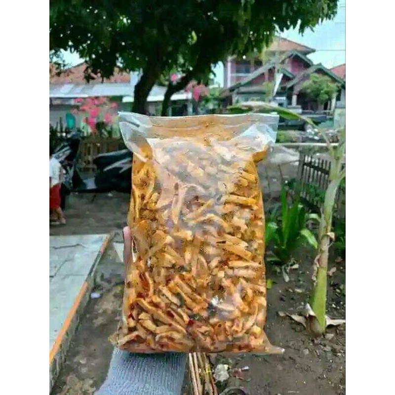 

basreng daun jeruk pedes mak imah 1kg rasanya endolite, pengiriman setelah H+1 atau chat pengiriman dari Cirebon