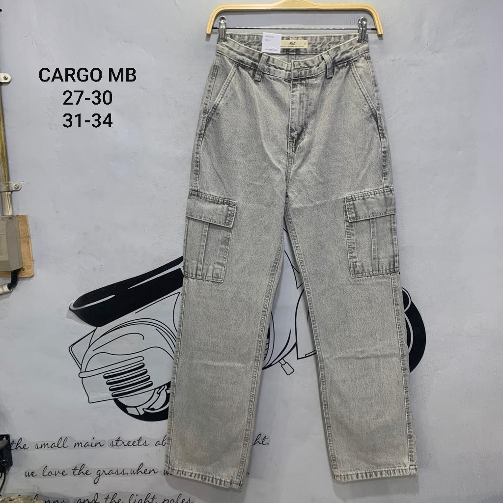 CARGO MB JEANS//CELANA JEANS CARGO//CELANA JEANS KEKINIAN//CELANA CARGO//CELANA DENIM//CELANA PANJAN