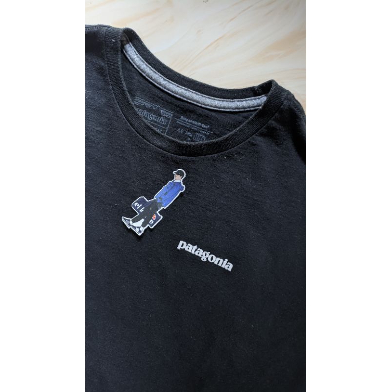 T-SHIRT PATAGONIA ORIGINAL HITAM