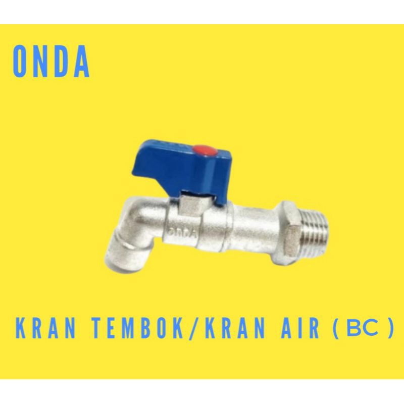 Kran tembok/Kran air 1/2" inch ( BC ) ONDA