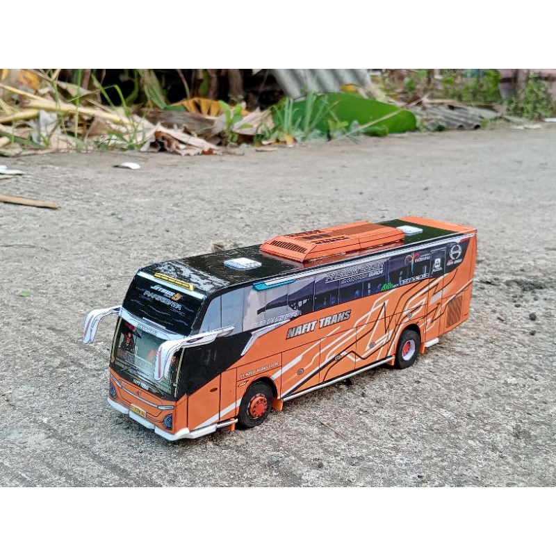 PAPERCRAFT BUS NAFIT TRANS "ONTY NAEL" JB5 EDITION