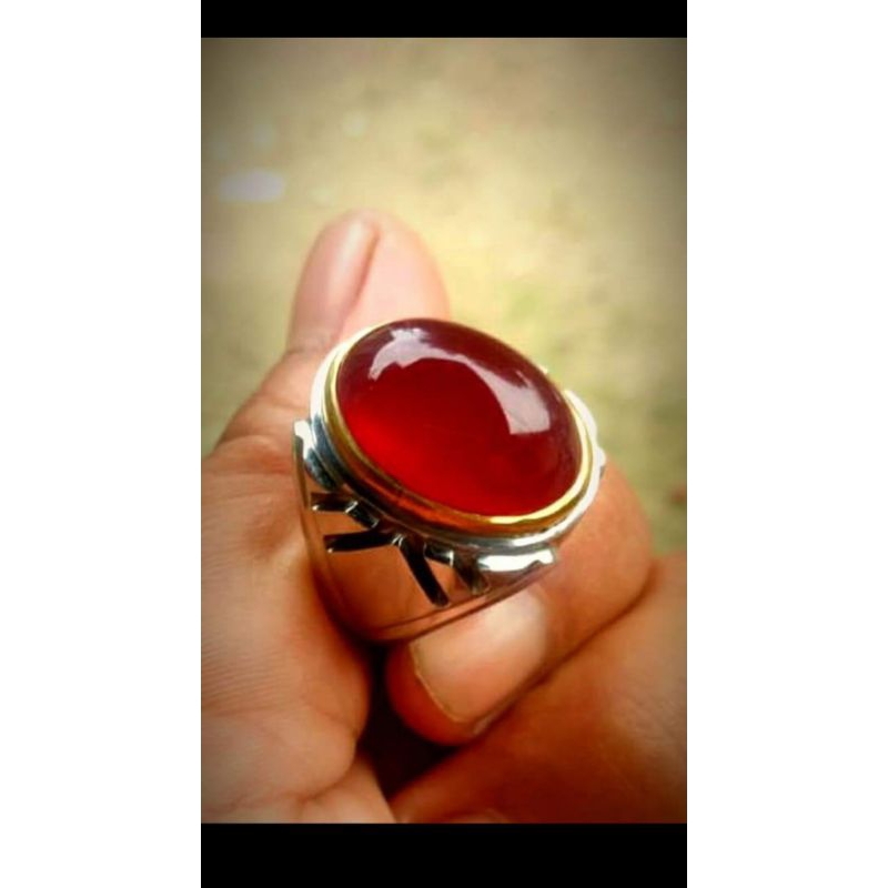 cempaka merah sirup Aceh batu akik