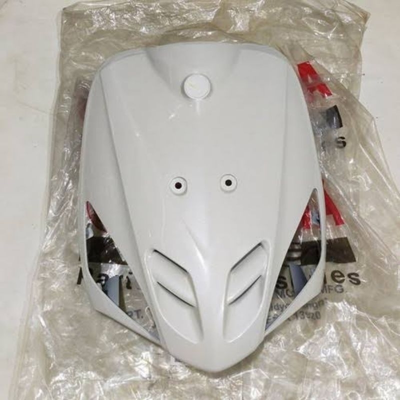 tameng depan Mio sporty putih dasi depan Mio sporty putih