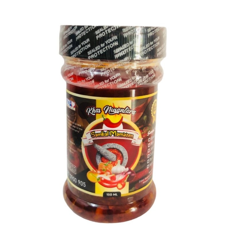 

Sambal Teri Pawon Mamazen uk 150gr