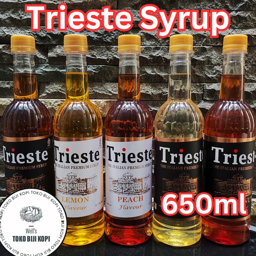 

Supreme Trieste Syrup Flavoured Sirup Rasa 65 ml