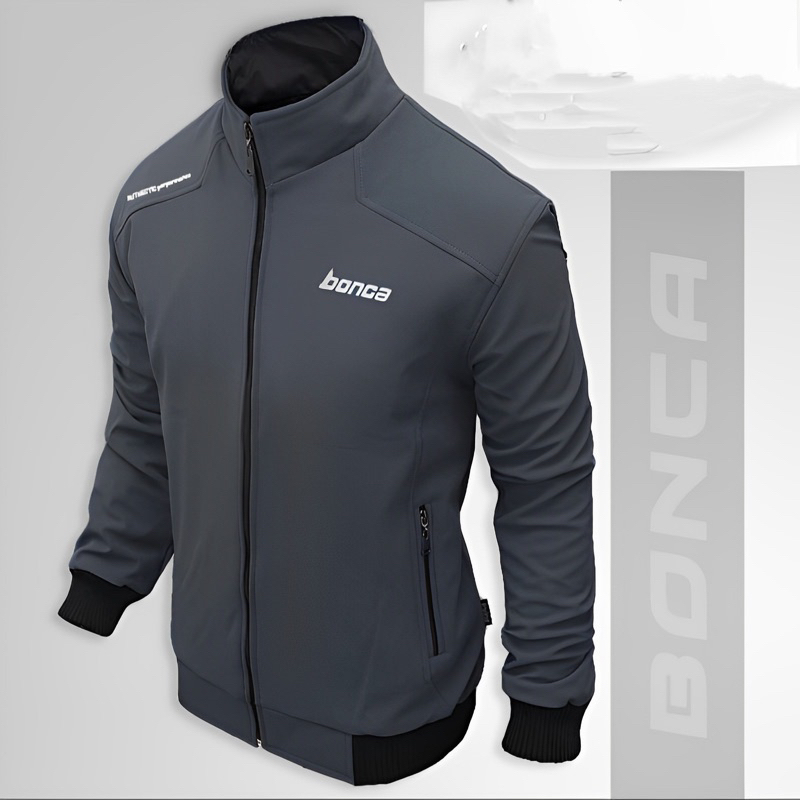 Bonca Pria Jaket Bonca Pria Windproof M-XL