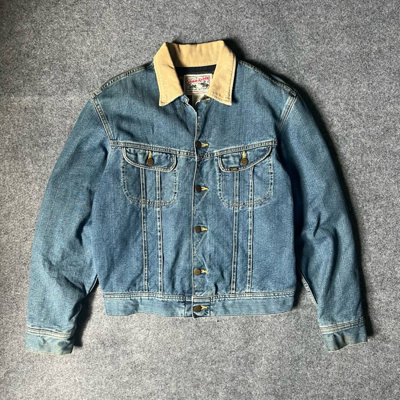 80’s Lee Storm Rider blanket denim jacket