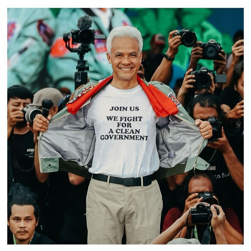 KAOS JOIN US WE FIGHT FOR A CLEAN GOVERNMENT | KAOS GANJAR PRANOWO