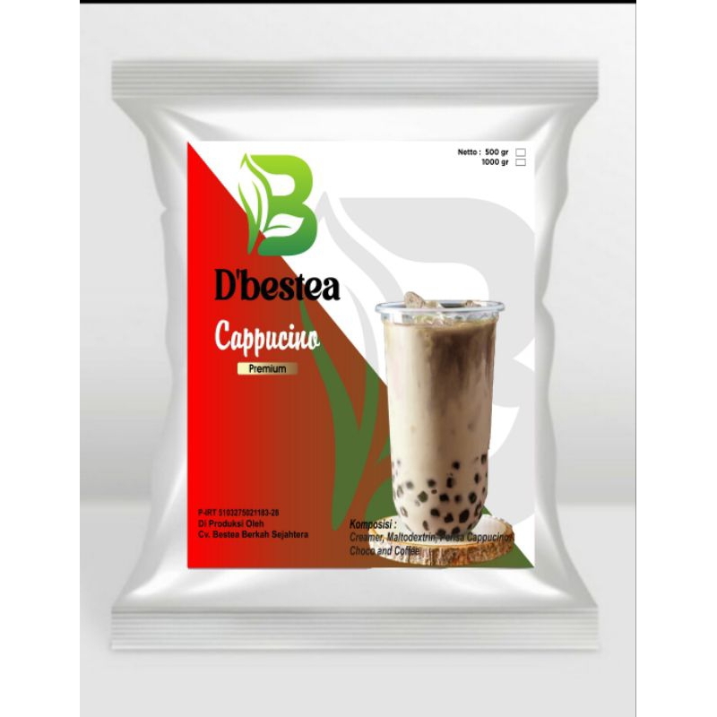 

Bubuk Minuman Rasa Cappucino Premium 1 Kg Powder Drink