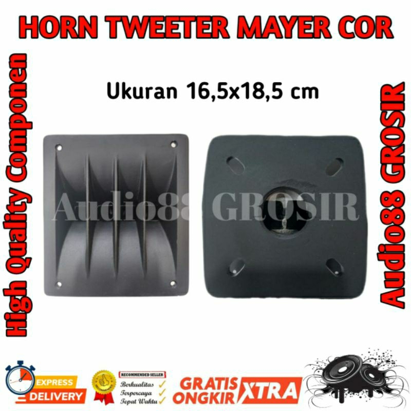 HORN TWEETER SINGLE LINE ARRAY MODEL MEYER UK 16X17.5 cm DIRAL/COR