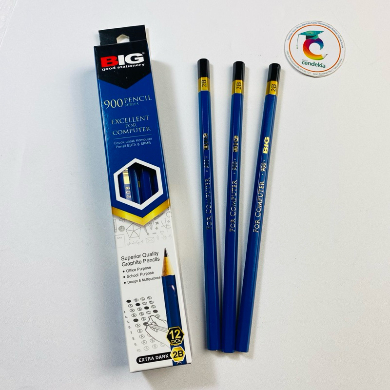 

Pensil BIG 2B 900 excellent biru