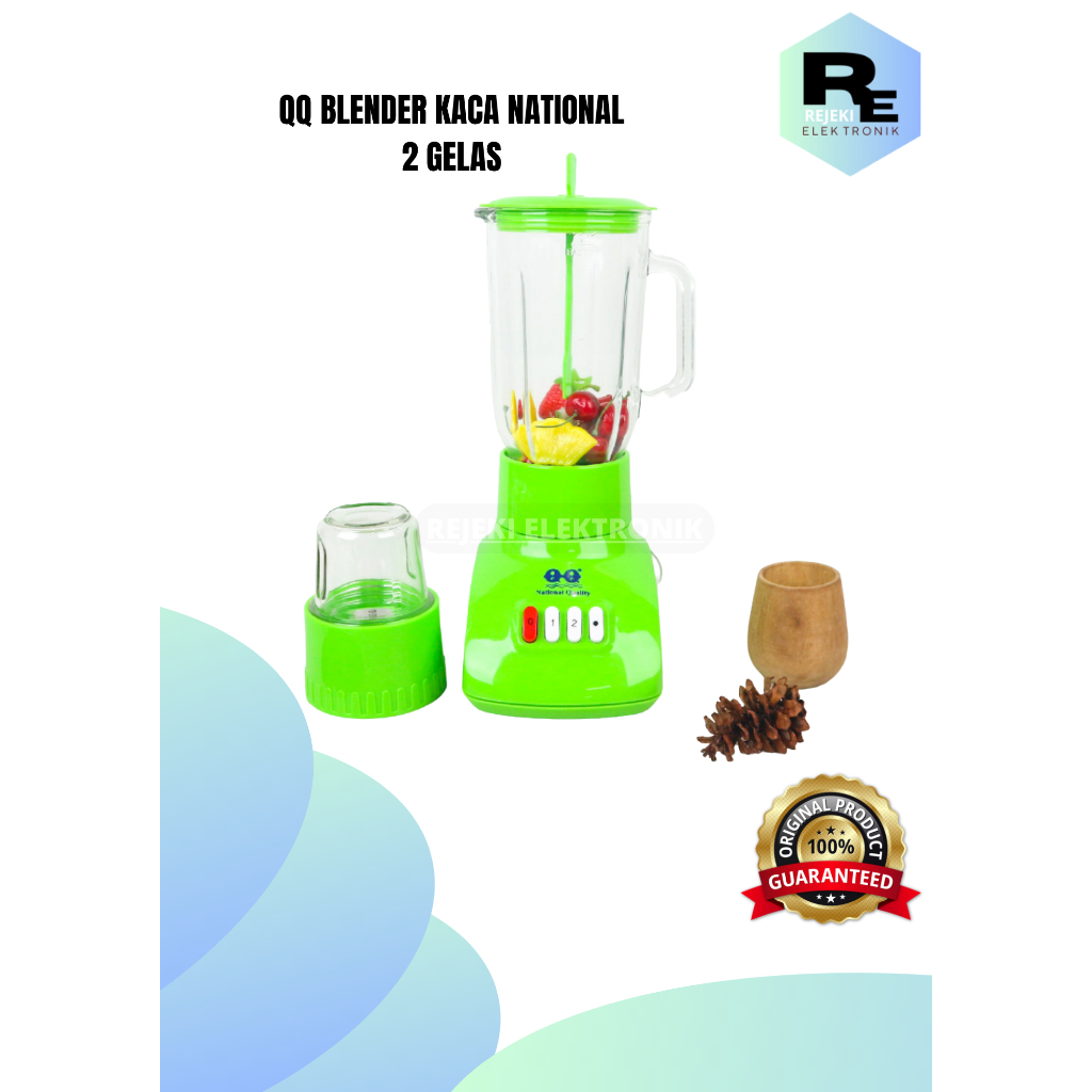 Blender Murah Kaca QQ National GMM 18