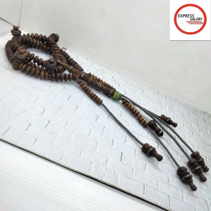 tasbih tijani kayu kelor Jawa original D46