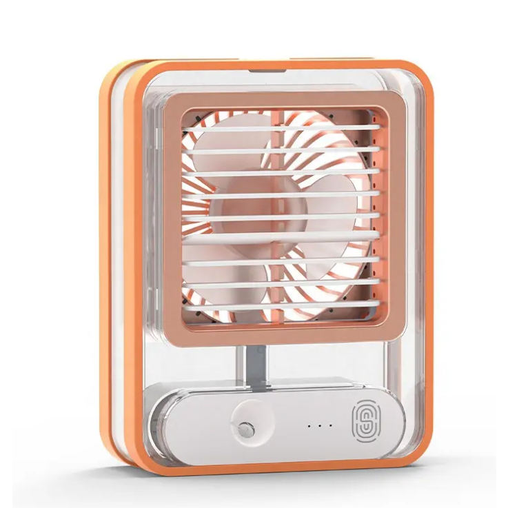AC mini Air Cooler Recharging / Bisa di Cas / AC Mini Portable LED Fan Humidifier