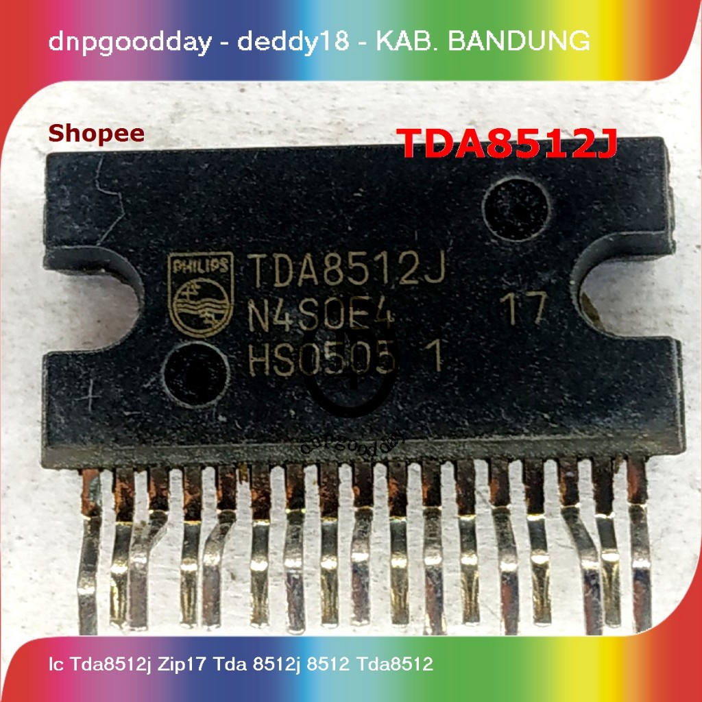 ic tda8512j zip17 tda 8512j 8512 tda8512