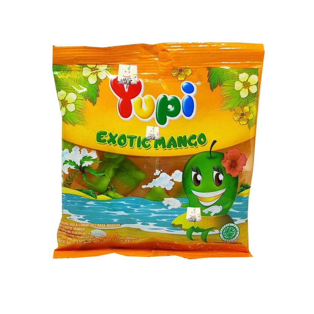 

permen yupi exotic mango - permen yupi mangga