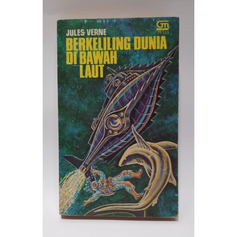 Novel Berkeliling Dunia Di Bawah Laut - Jules Verne
