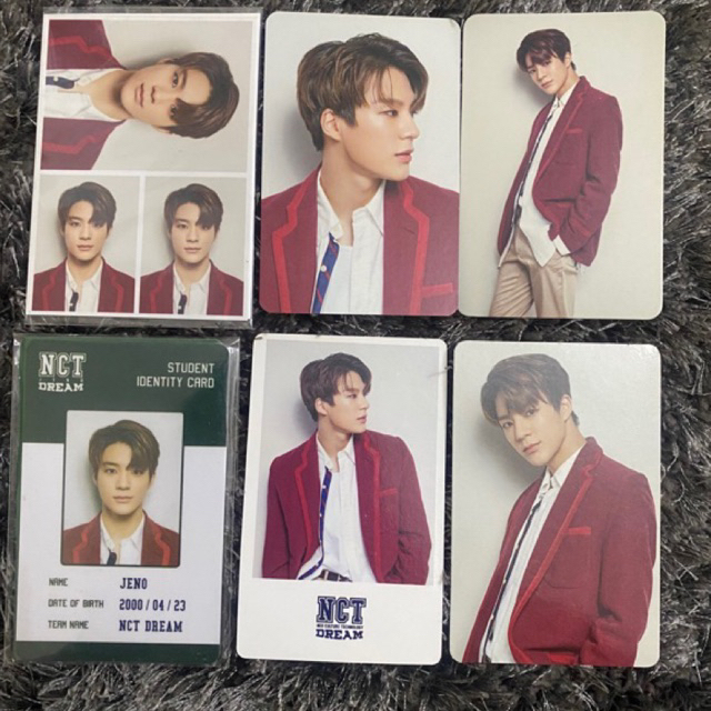 Jeno back to school 2019 b2s 2019 withdrama wd with drama yizhiyu aladin 11st photo id card sekolah 