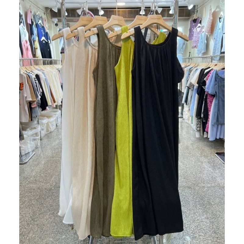 Dress Panjang Knitt Import Bangkok