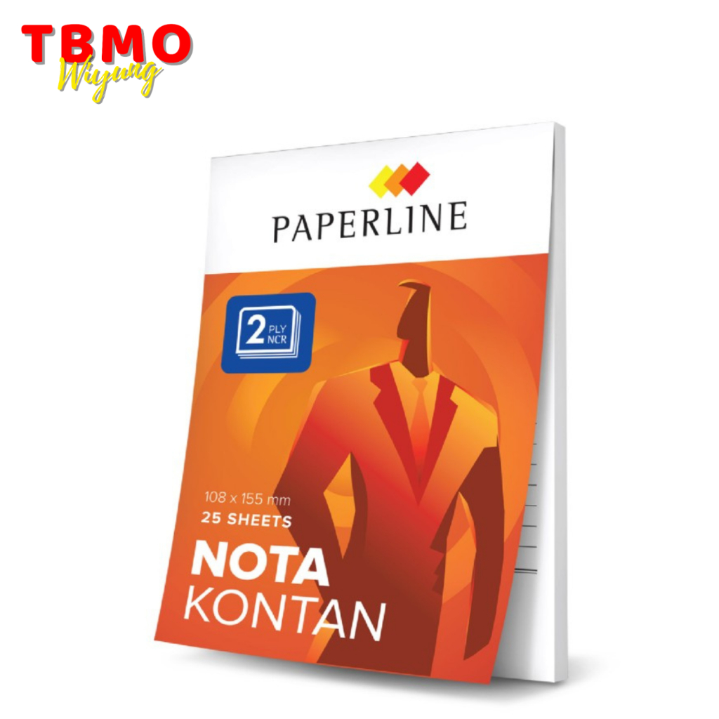 

TBMO Nota Kontan Paperline K2 / Nota Kontan Kecil Ecer Per Pcs