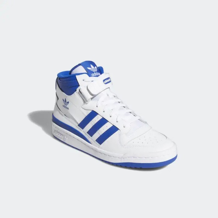 SEPATU CASUAL COWO ADIDAS FORUM MID CLOUD WHITE FY4976
