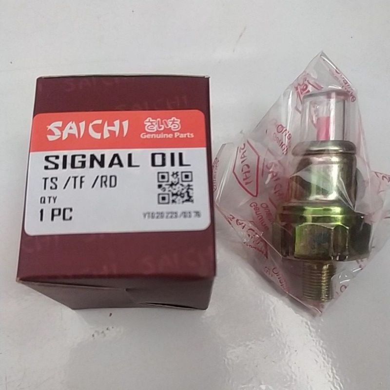 Kontrol Oli Signal Oil Kubota RD85 Merk Saichi Mesin Bajak Traktor Sawah