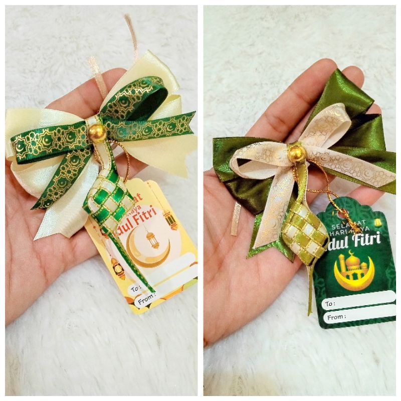 

READY pita hampers lebaran ketupat + hang tag