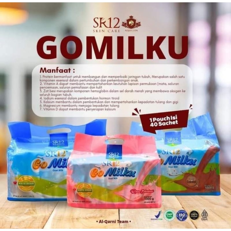 

GO MILKU SR12 POUCH 40 SACHET SUSU KAMBING ETAWA