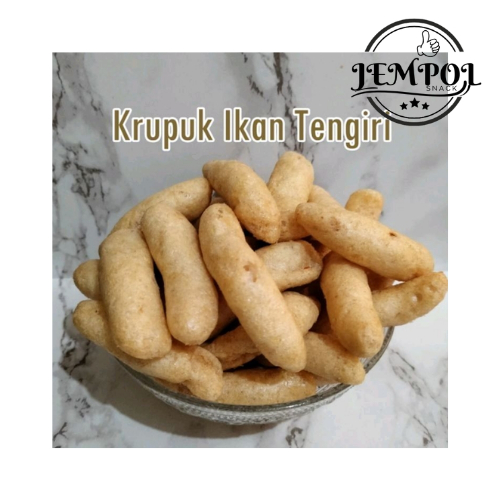 

(JEMPOL.SNACK) CEMILAN KERUPUK IKAN TENGIRI 50g LONJONG PANJANG 50g DARI TENGIRI ASLI SNACK SEHAT MURAH ENAK