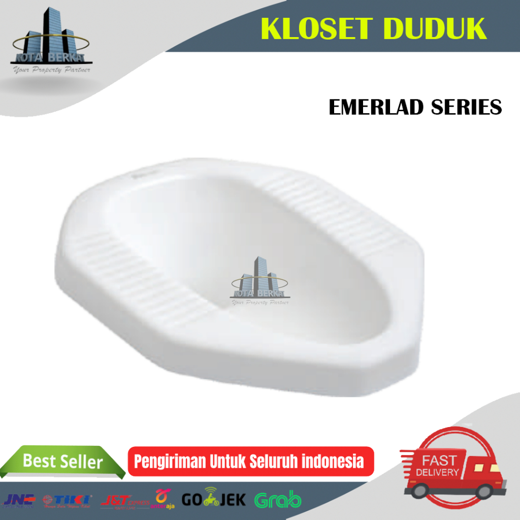KLOSET/ CLOSET JONGKOK TRILLIUN WARE EMERALD SERIES