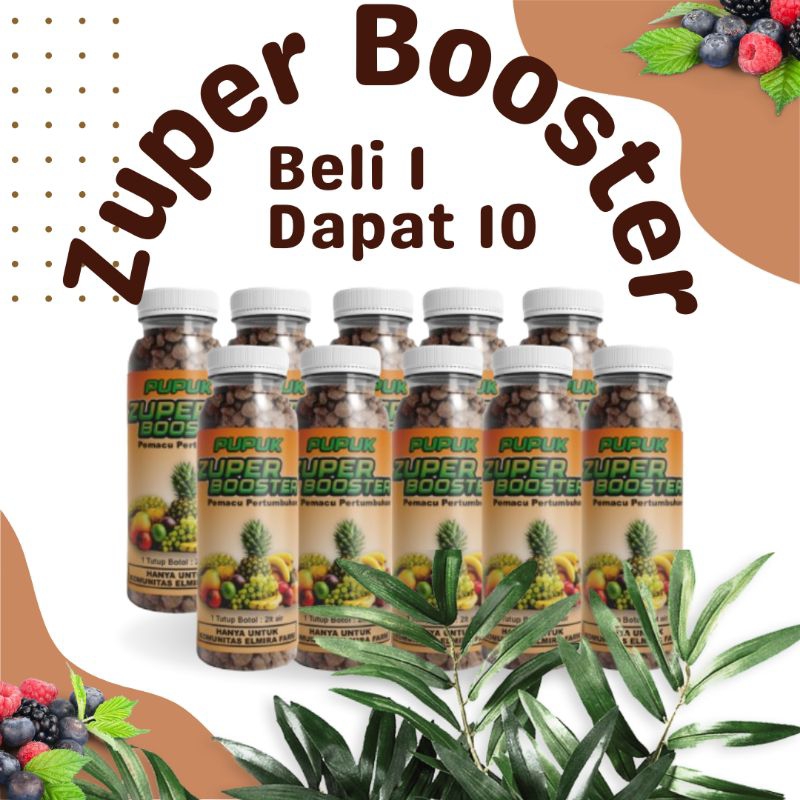 PUPUK PEMBUAHAN ZUPER BOOSTER BELI 1 DAPAT 10