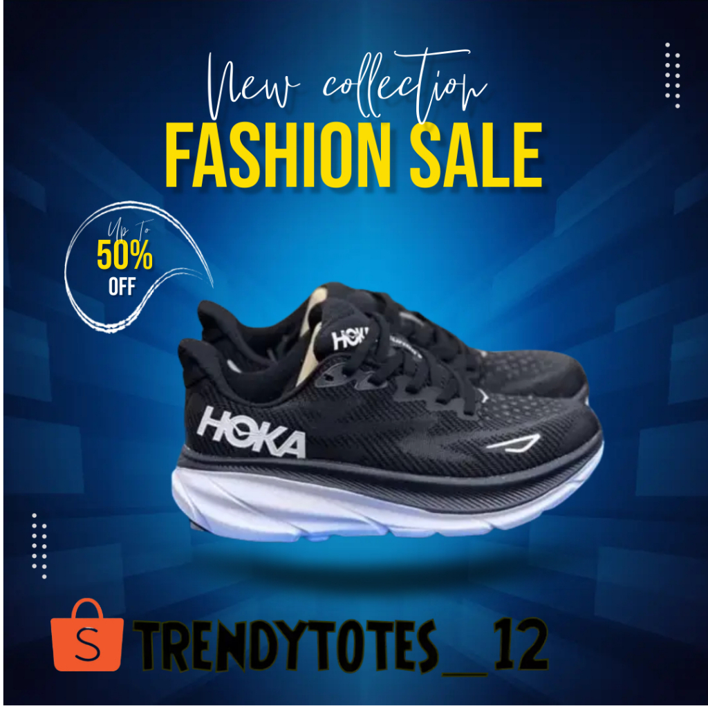 Sepatu Hoka,Sepatu Running Cowo One Original