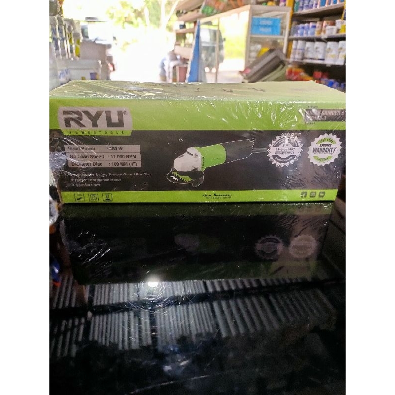 MODERN Mesin Gerinda Tangan 4 inch/ RYU Mesin Gerinda Tangan