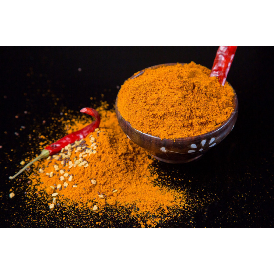 

Indian Sambar Spice Powder Curry Bumbu Bubuk Sup Gulai Kari India 25gr
